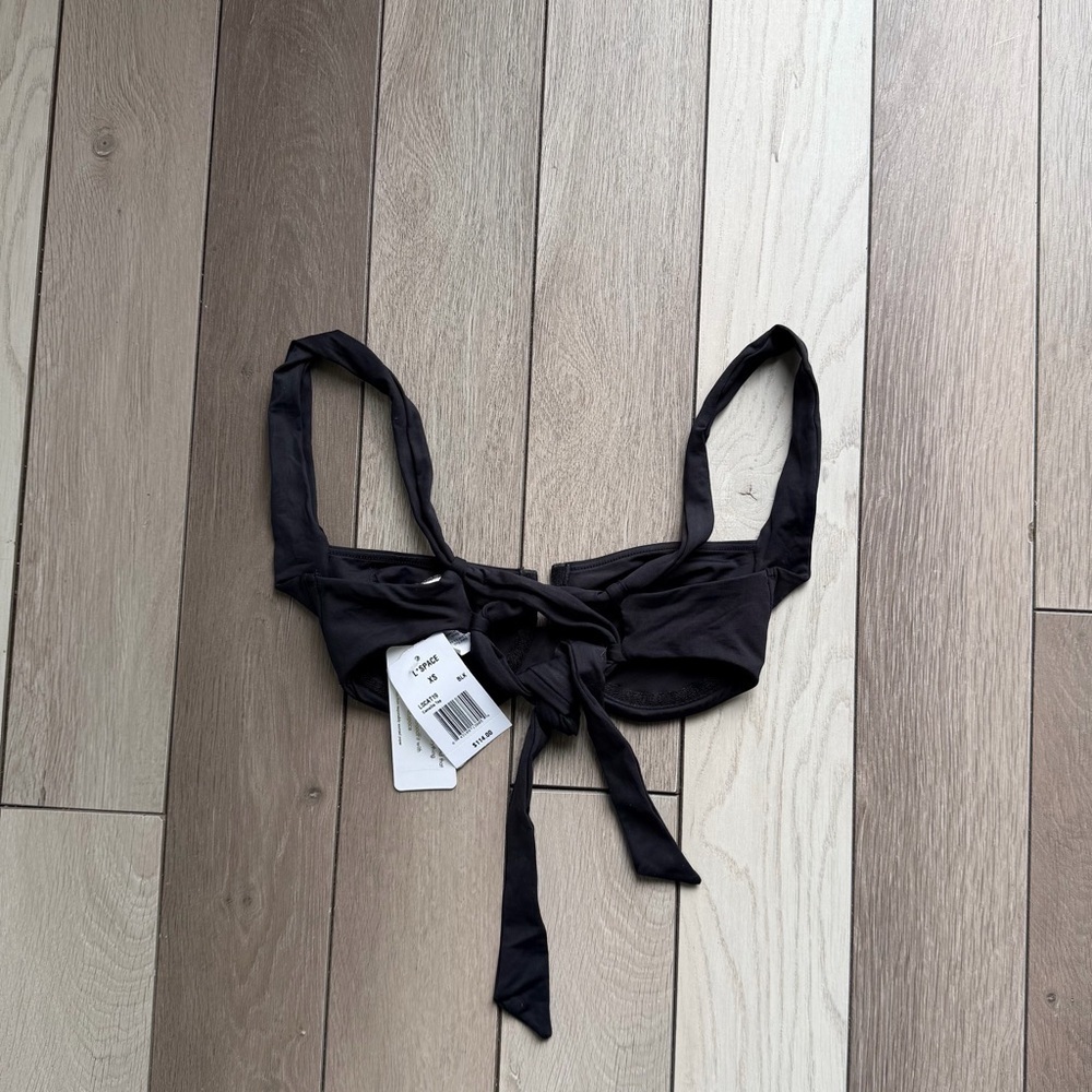 L*Space Sensual Solids Camellia Bikini Top - Picture 4 of 9